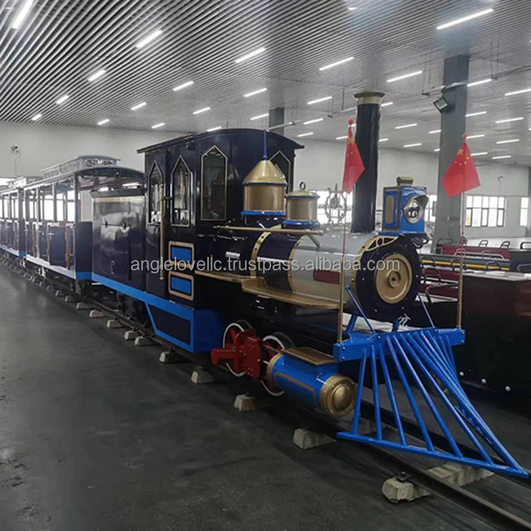 Electric Train for Sale Amusement Park Ride on Track Train for Use