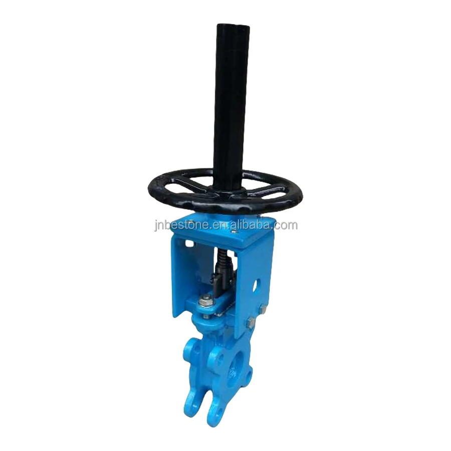 Bestone International  Manual Knife Gate Valve Stainless Steel Insert Valve Clamp 304 disc slurry slide Gate Valve