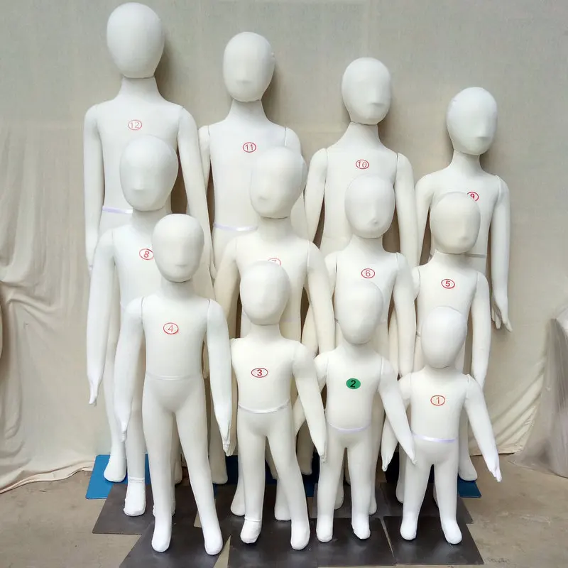 PU foam -mannequin kids flexible baby mannequin tailor dummy on sale