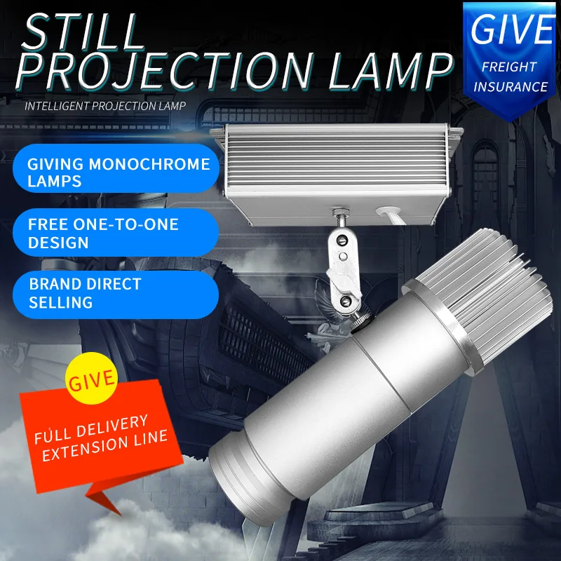 
Custom Advertising 30W Still Laser Led Advertising logo projector indoor custom projector light 