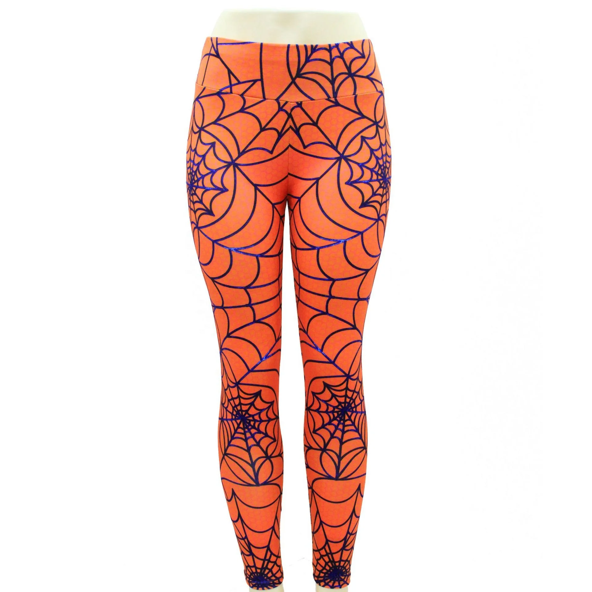 
Character Mardi Gras Leggings De Moda Spiderman Spider Web Printing Womens Yoga Pants 