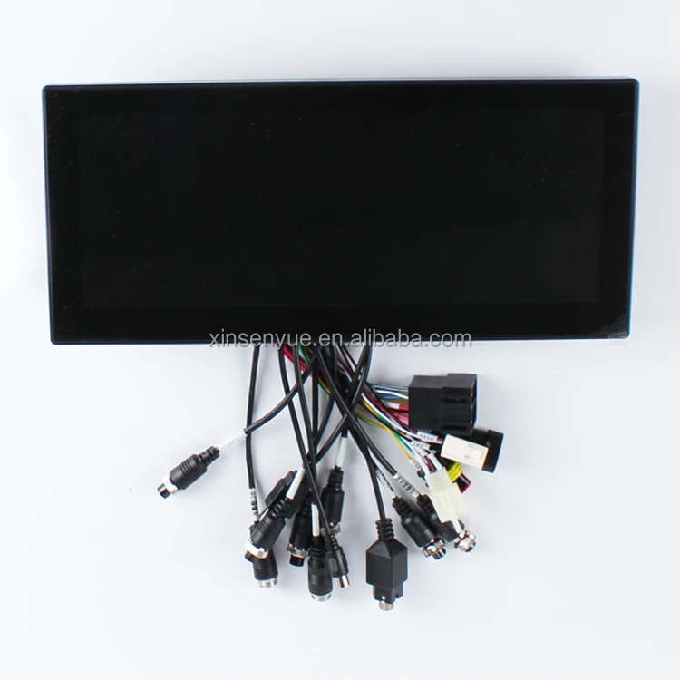 LG digital signage 12,3 дюймов Автомобильный usb медиаплеер с gps tft емкостный сенсорный ЖК-дисплей