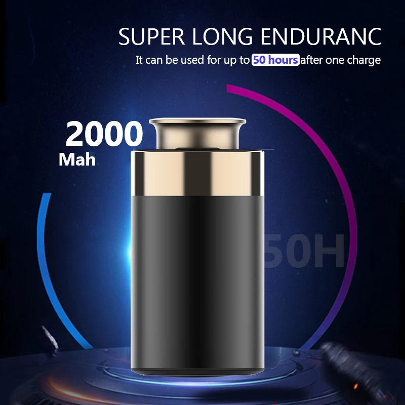 MICROAROMA Customized Portable Wireless Car Air Freshener USB Rechargeable Waterless Mini Aroma Diffuser