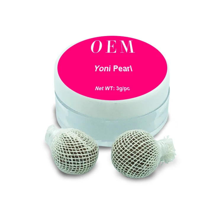 
100% natural herbs cleansing tampon OEM / Private label Feminine detox pearls 