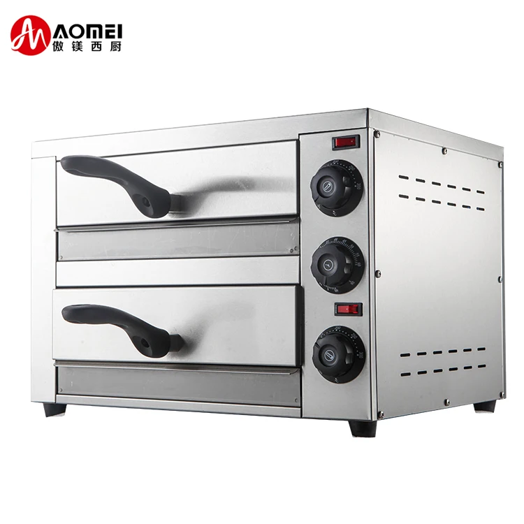Electric Pizza Oven  with Handle Removable Pizza Tray Cooker 12inch Countertop Stainless Steel Pizza Oven