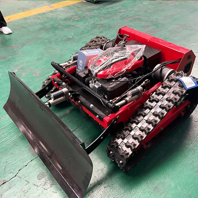 CE Approved Mini Remote Control 190cc Industrial Grade Self-Propelled Lawn Mower with 4-stroke Engine 24V Voltage OEM Supported