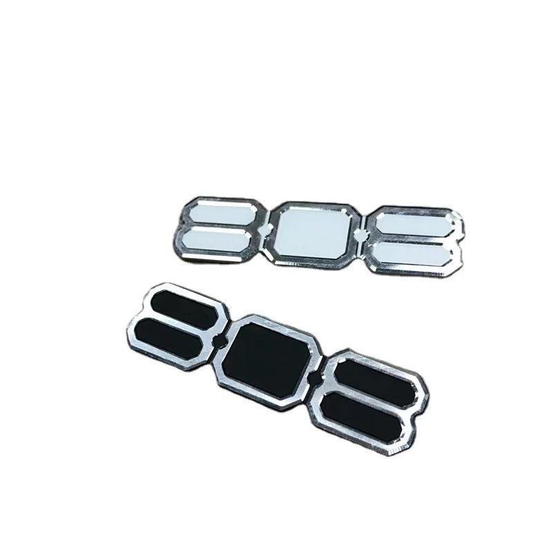 Customized Service motorcycle car stickers 3d emblems auto logo decorative label metallic sticker