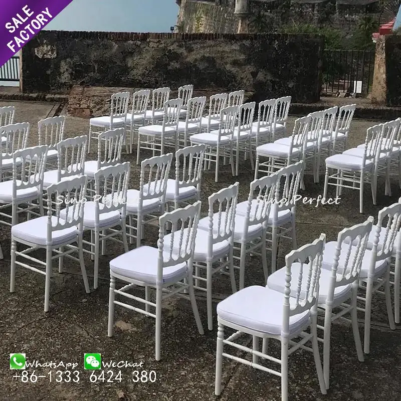 Factory Direct Sale Stacking Wedding Hotel Dining Chair High Back Metal X Iron Aluminium Crossback Chair