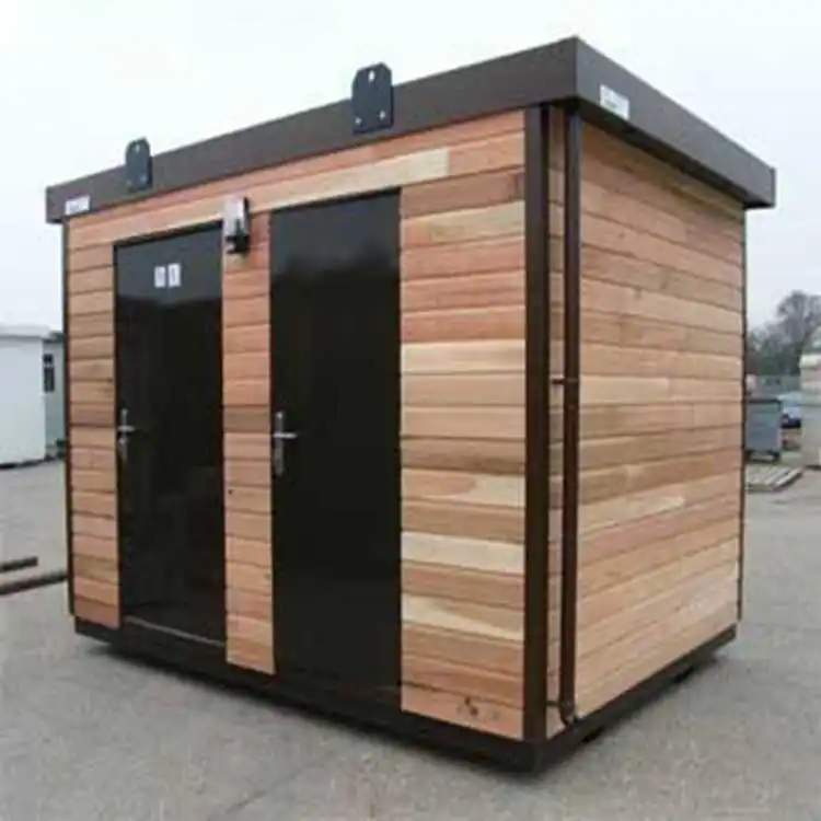 Prefabricated Modular Cabin Portable Mobile Bathroom Ablution Blocks Shower Toilet Container