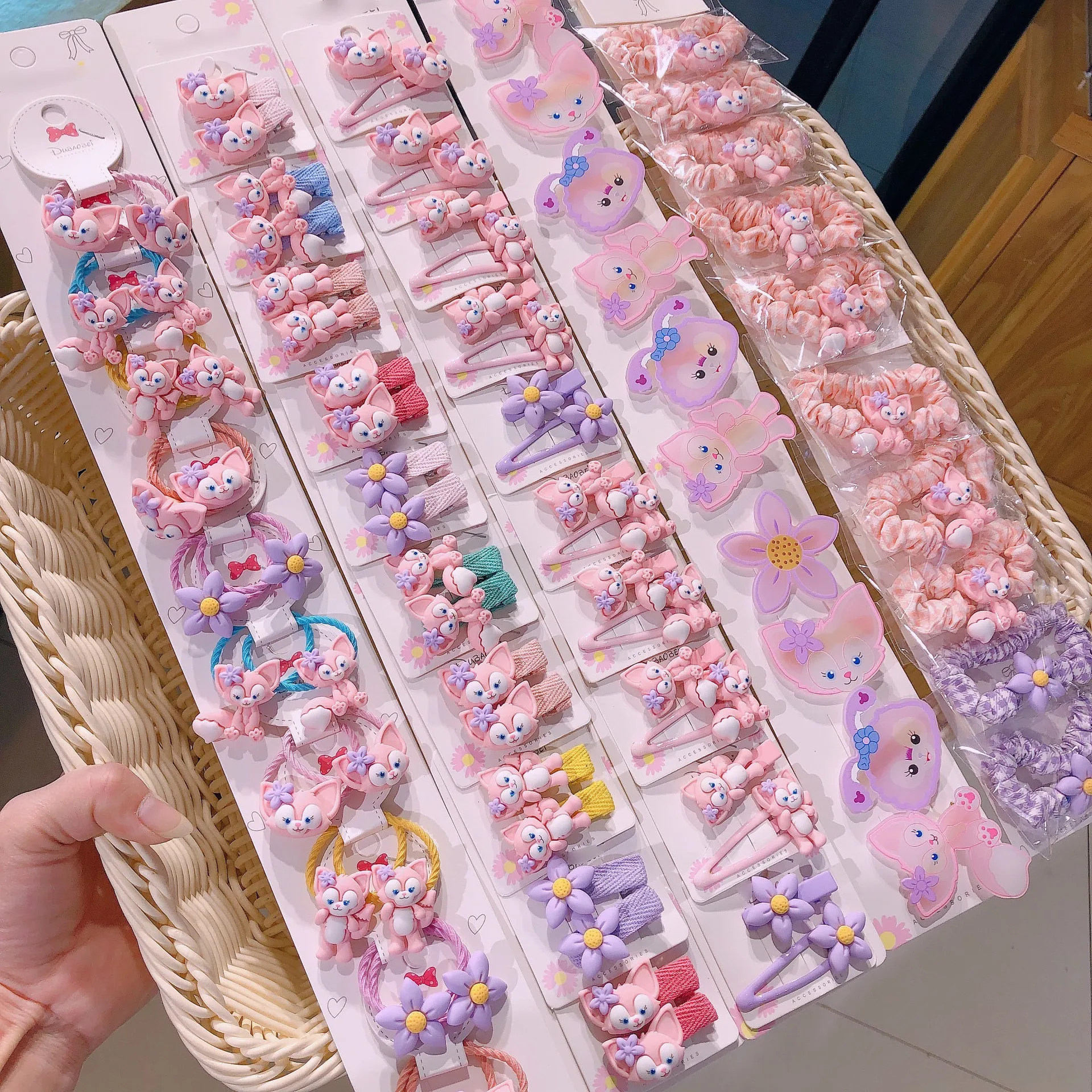 20 шт./компл. новый дизайн заколки для волос с животными из мультфильмов для маленьких девочек красочные детские аксессуары для волос ручной работы