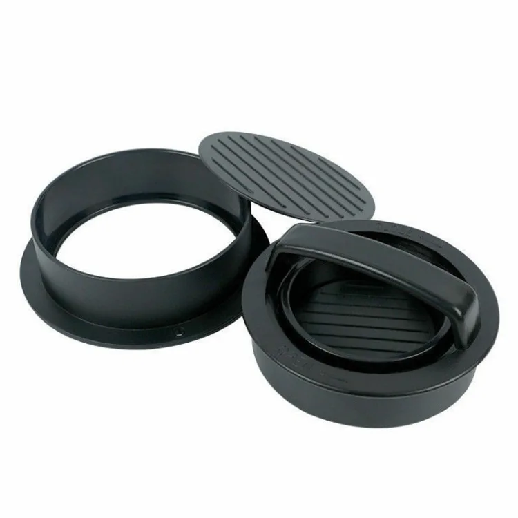 Round Hamburger Press Plastic Hamburger Maker For Meat Beef Grill Burger Patty Press Mold