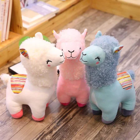 Lovely 25/35/45 cm Alpaca Llama Plush Toy/Stuffed Soft Plush Alpaca For Kids Birthday Gifts/plush cute lama toy for christmas