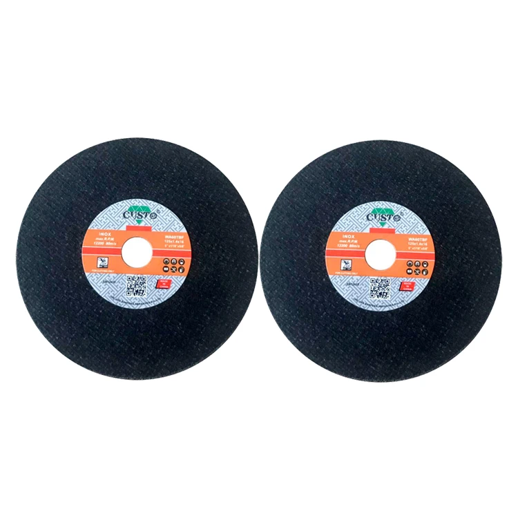 MPA EN12413 Angle Steel Cutting Disc for Stainless Steel Double Mesh Design Higher Tensile