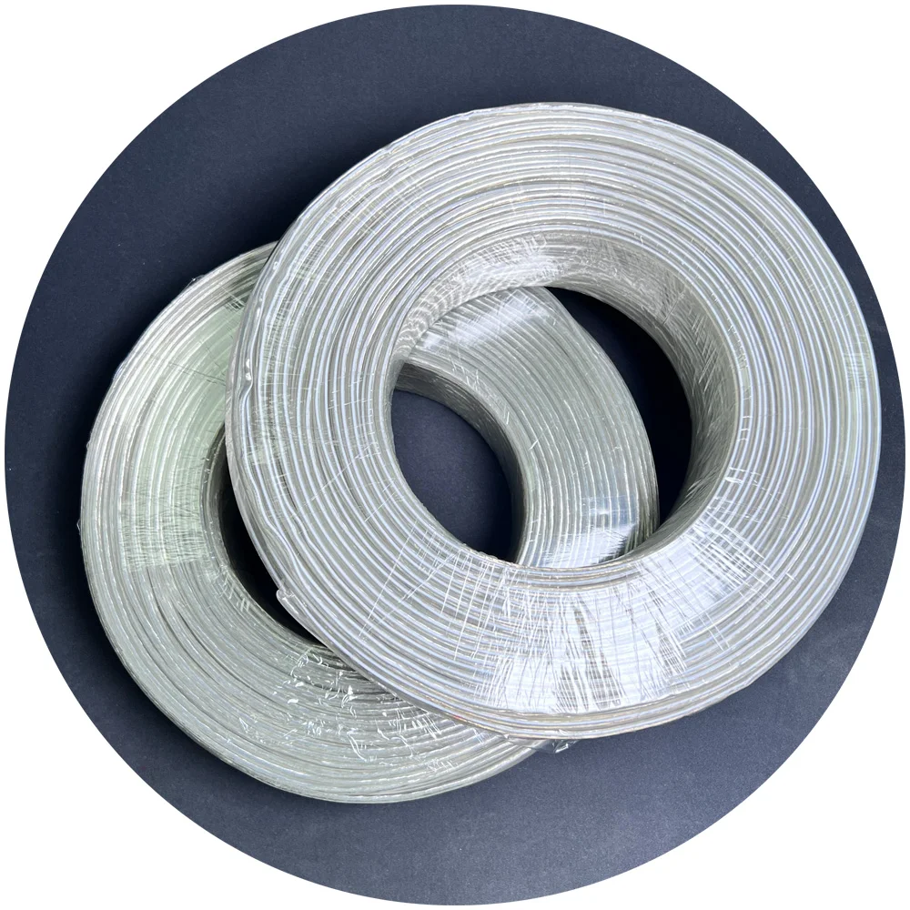 90m roll copper 16AWG 2PIN PVC transparent cable Electronic wire for led neon sign