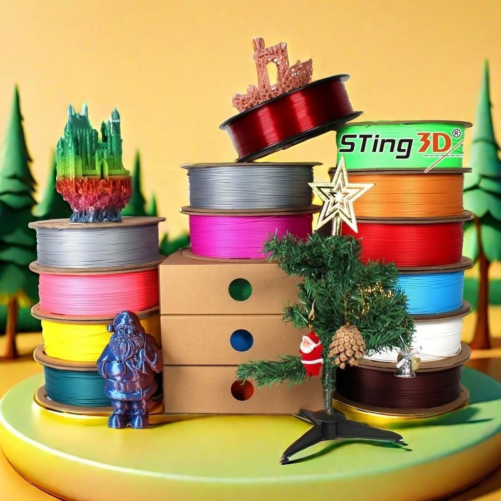 Sting3d 3d printer PLA 3d printing filament ASA PETG ABS 3d printer filament 175mm PLA filament 3d plastic printing plastic rob