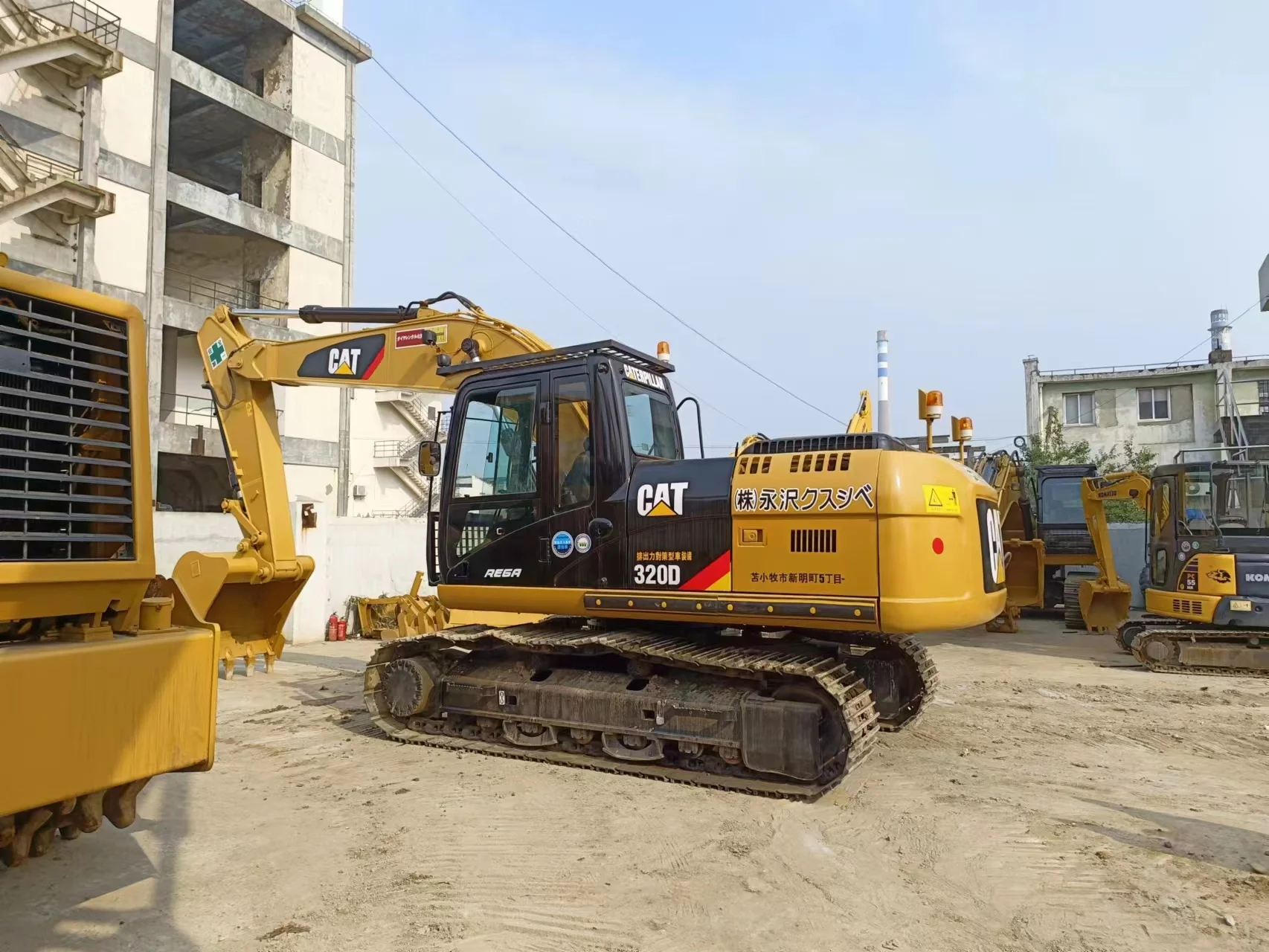 Cat 320d excavator 20 ton construction machinery used caterpillar 320d crawler excavator 320d2 on hot sale