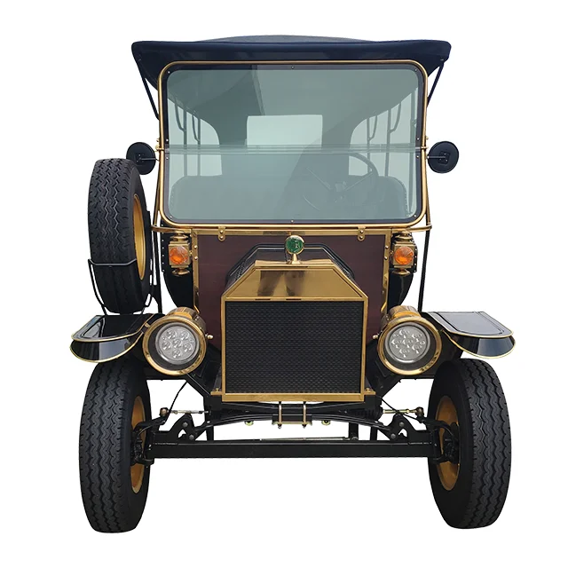 China supplier low price 5 seats electric classic car sightseeing bus