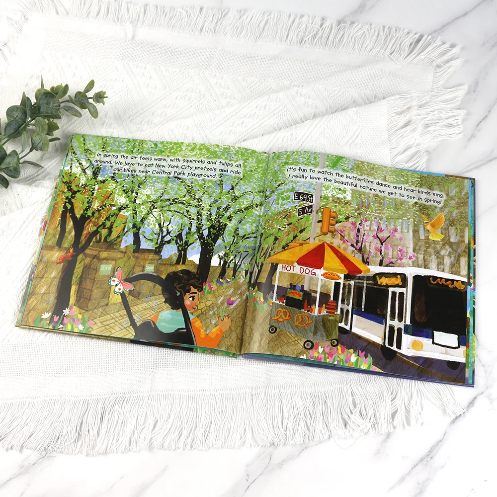 custom print kids books high quality paper printing new design children book hard cover book printing