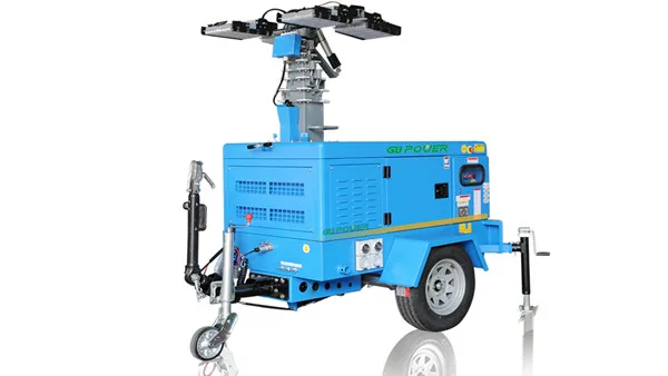 10kva perkins engine electric light tower and lighting tower manufacture