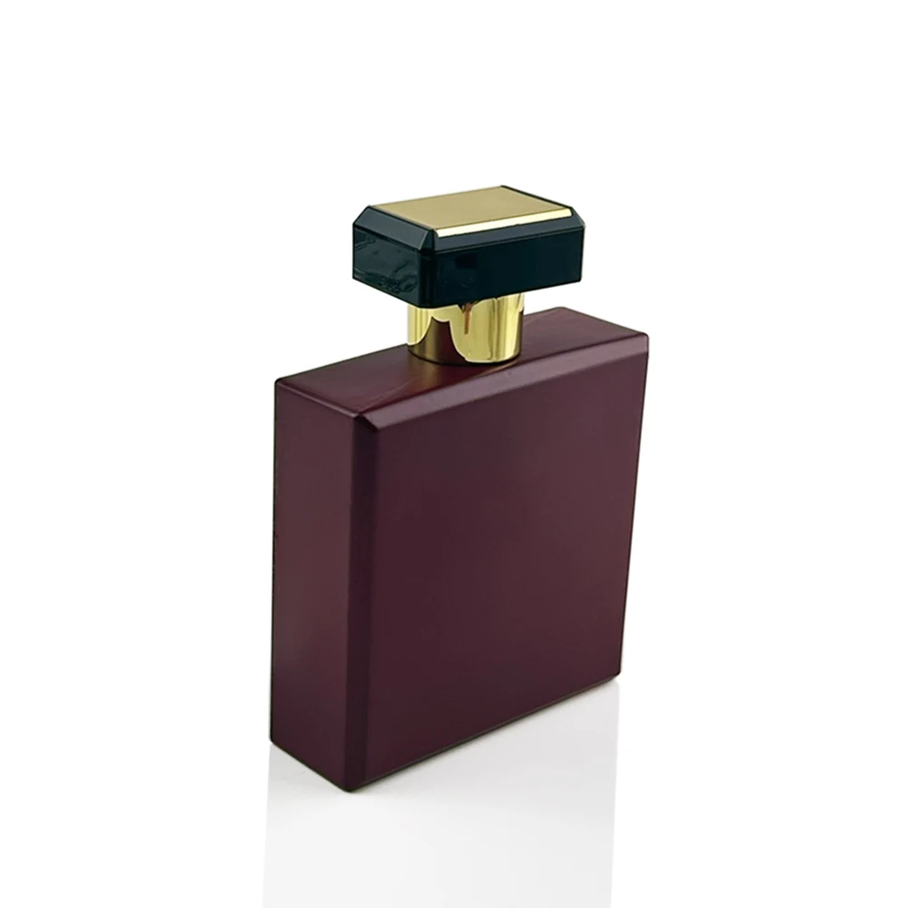 Arabic style luxury gold silver rectangle abs plastic perfume lid bottle spray cover cap fea15