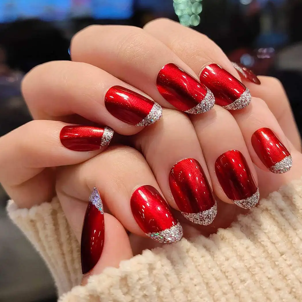 Nail Factory 500Pcs/Bag Oval Nails Natural Short Oval Tips Transparent False Artificial Nail Natural