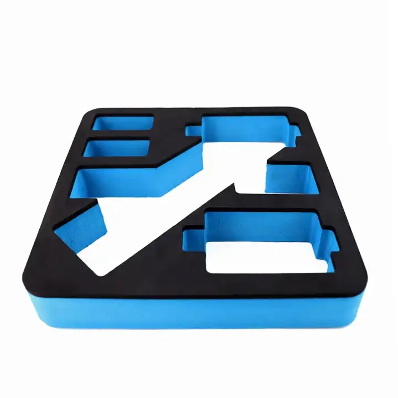 EPE red white  custom EPE Kaizen foam Easy to cut insert ESD