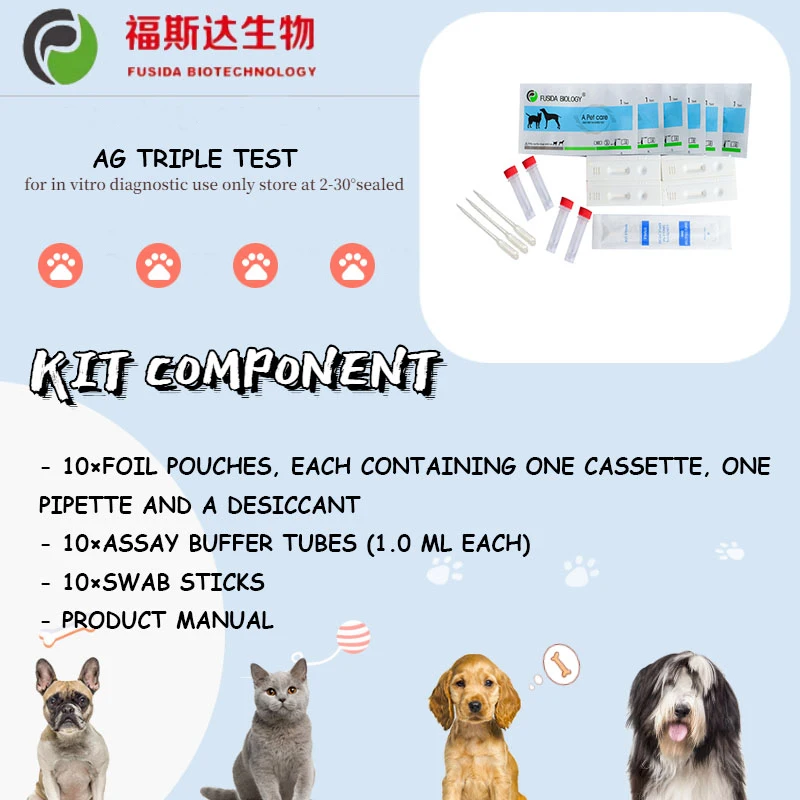 High Sensitivity Pet Hospital Early Pregnancy Relaxin Rapid Test Veterinary Pregnancy
