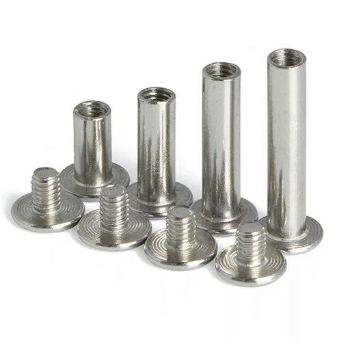 OEM/ODM Stainless Steel Binding Barrels and Screws