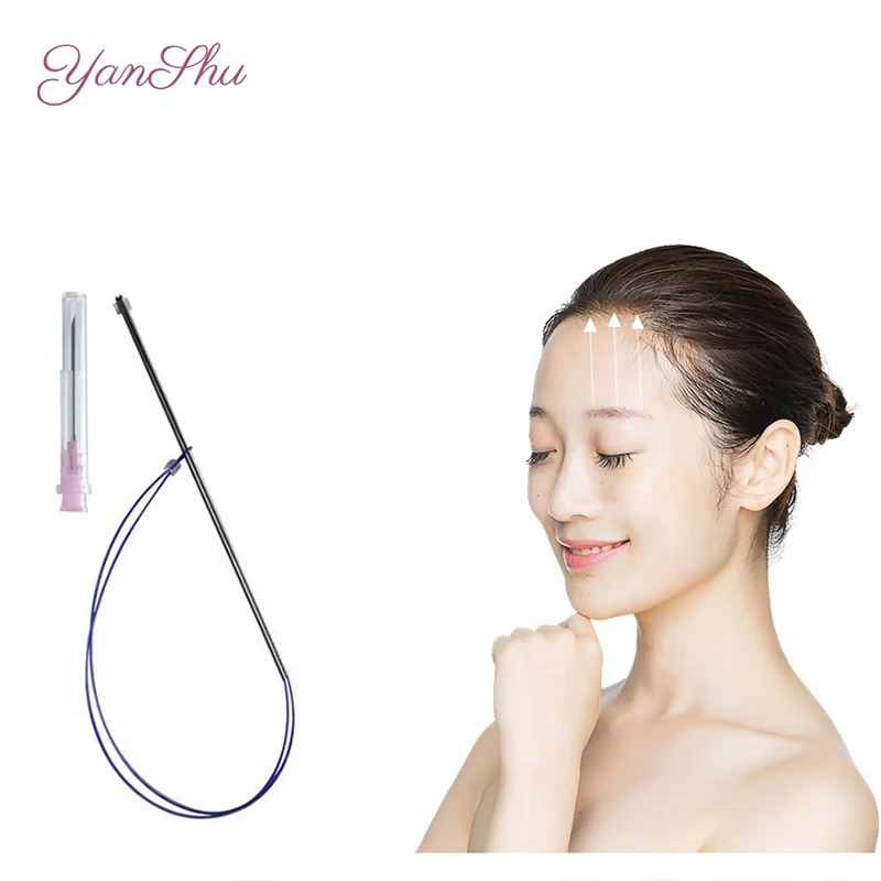 
Pdo Thread Lift Korea Cog 4d Micro Blunt Needle 19g100mm For Cheek Arm Body Lifting 