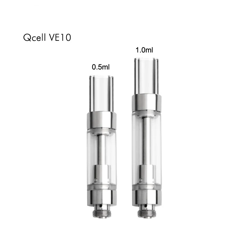 
Free Shipping Creative Quartz Coil High Qaulity Airis VE10 Atomizer Glass Tank 510 Thread Oil Cartridges 