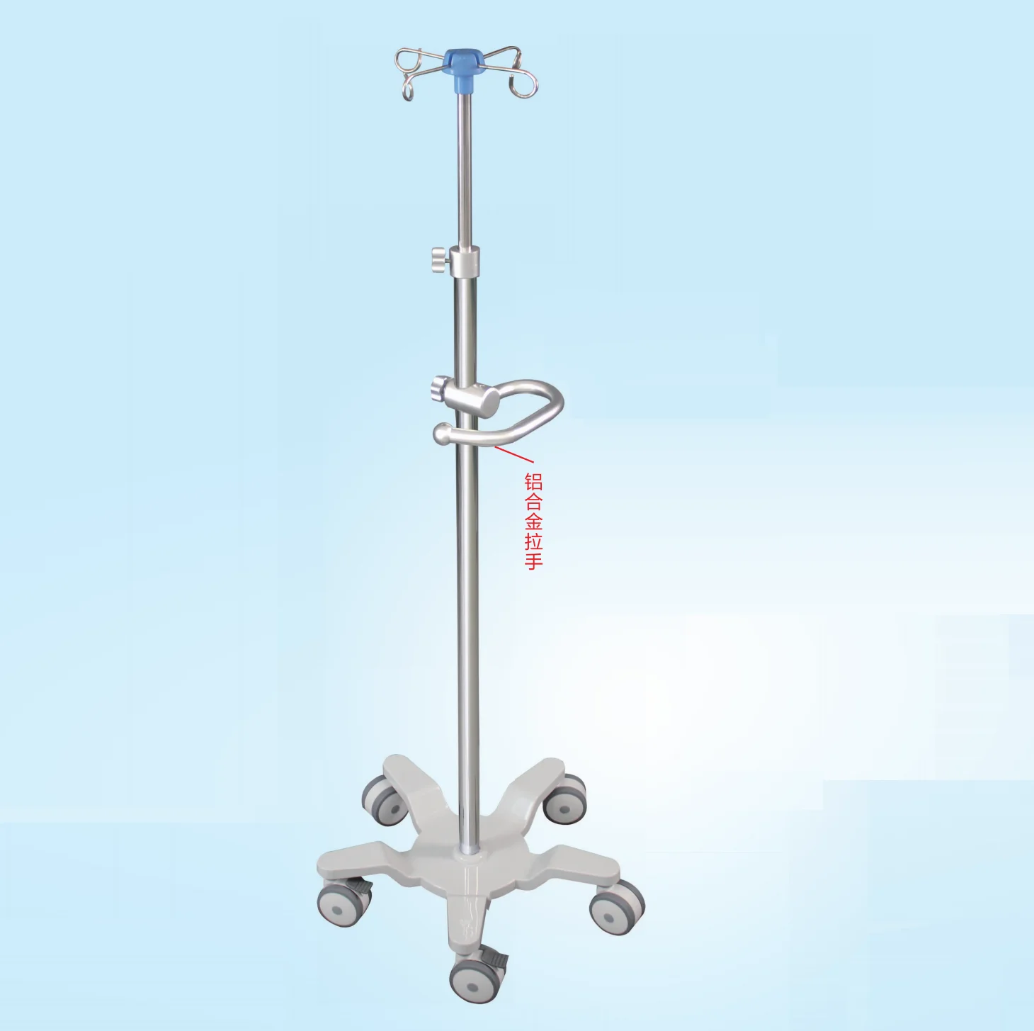 MT MEDICAL Hospital Portable Intravenous IV Stand Patient Infusion Price Adjustable Stainless Steel IV Infusion Stand
