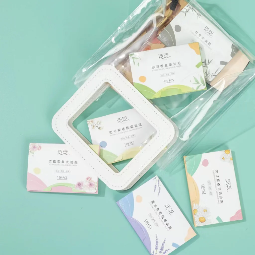 High Quality Makeup Facial Paper Oil Absorbing Sheets for Oil Control Blotting Tissue Premium Oil Blotting Papers