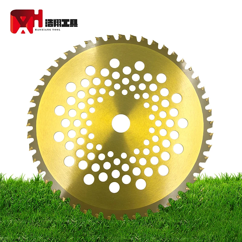 
High Demand Export Products TCT Gold Plating Blade Saw Brush Cutter for Grass Cutting Disc 