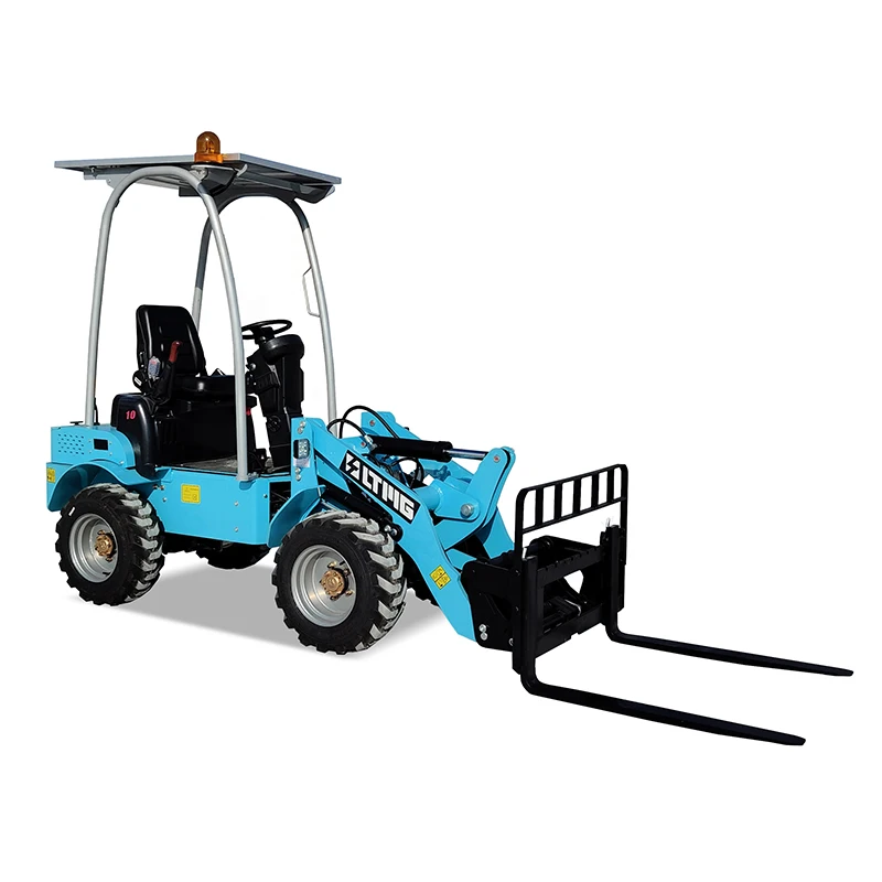 LTMG auto loader machine 0.5 ton 500 kg electric mini wheel loader for sale