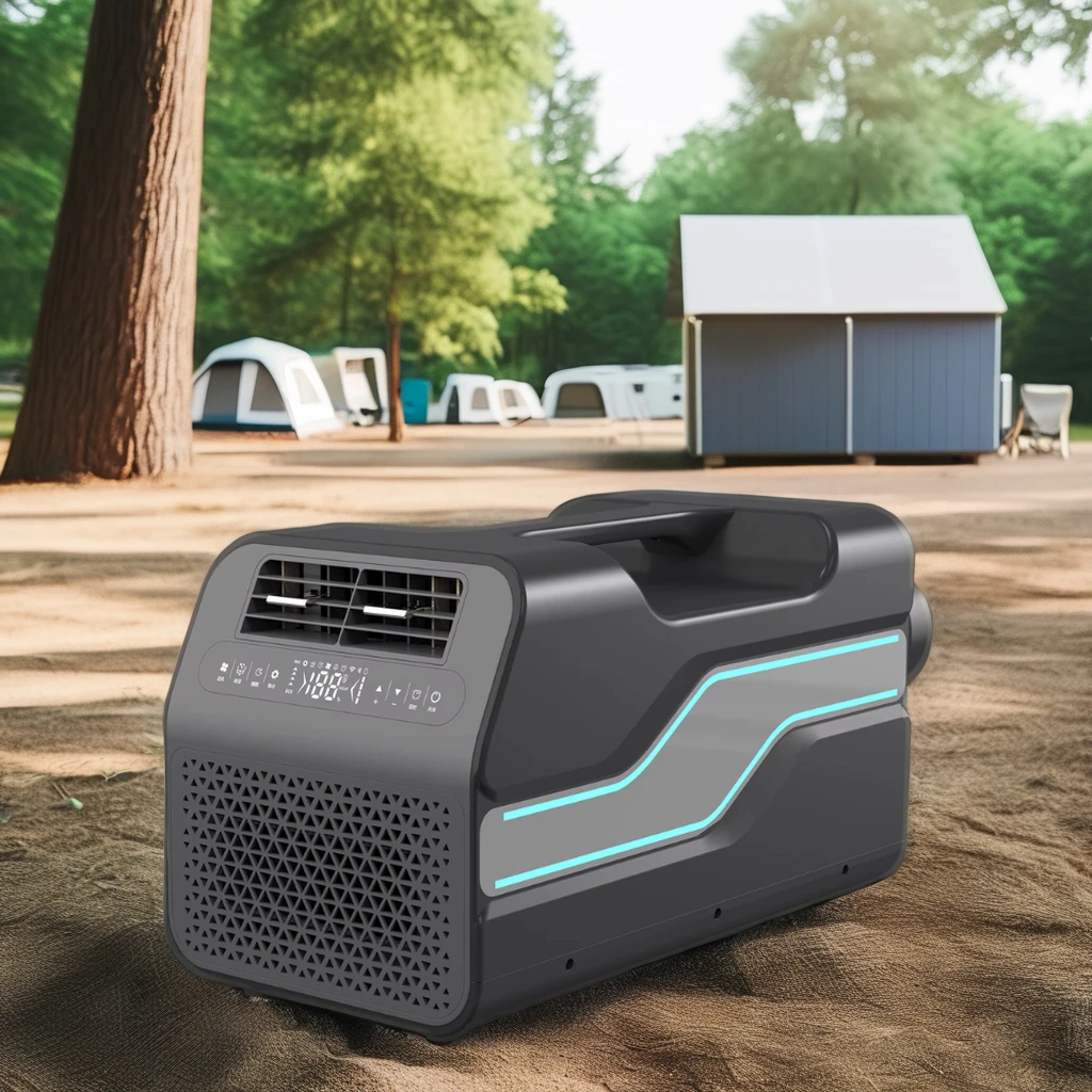 Car Outdoor Garage Portable Air Conditioner Energy Saving Camping Air Conditioner Mini Small Tent Air Conditioner for Hotel