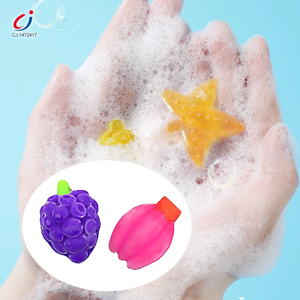 Chengji soap making toy educational diy handmade game non-toxic cartoon fruit soap making kit for kids