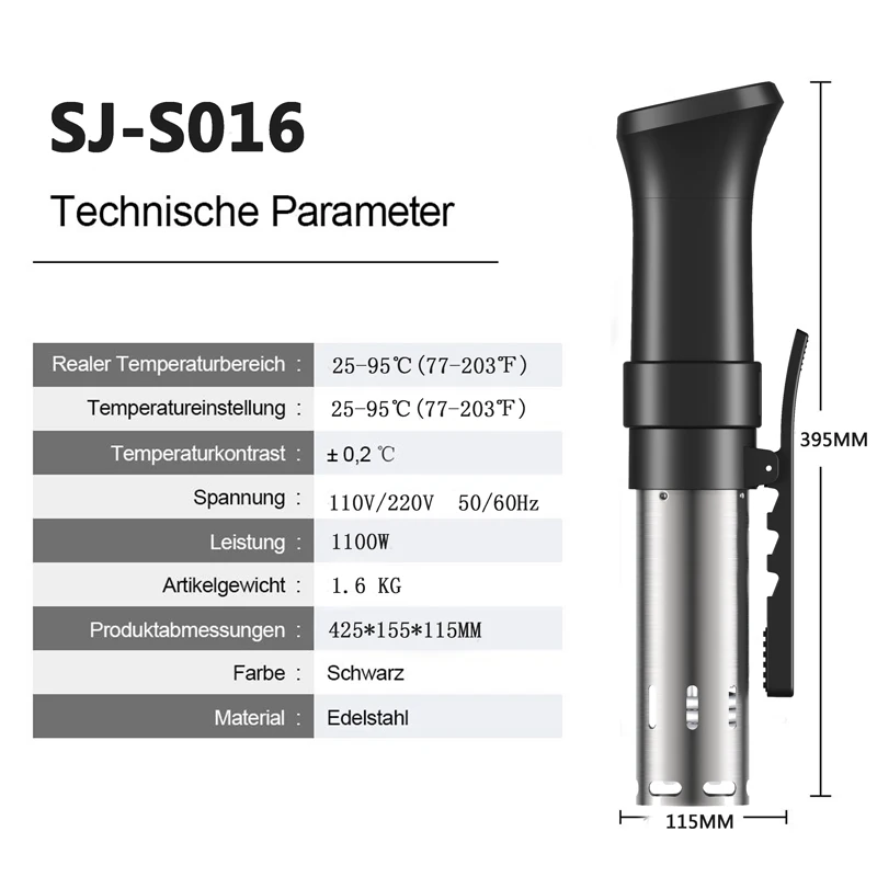 2022 new arrivals sous vide, machine sous vide cooker for kitchen