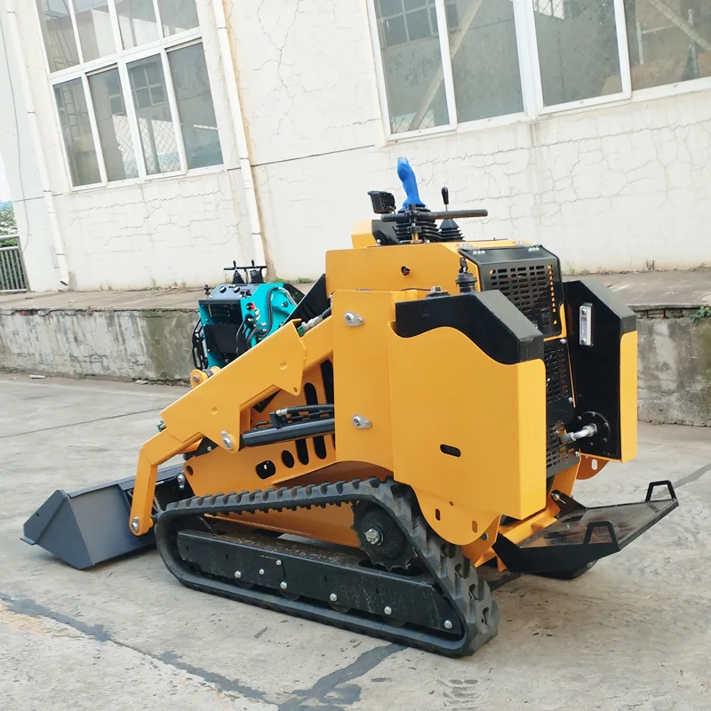EPA engine mini small skid steer Loader manufacturers chinese tracked mini skid steer loader for Sale