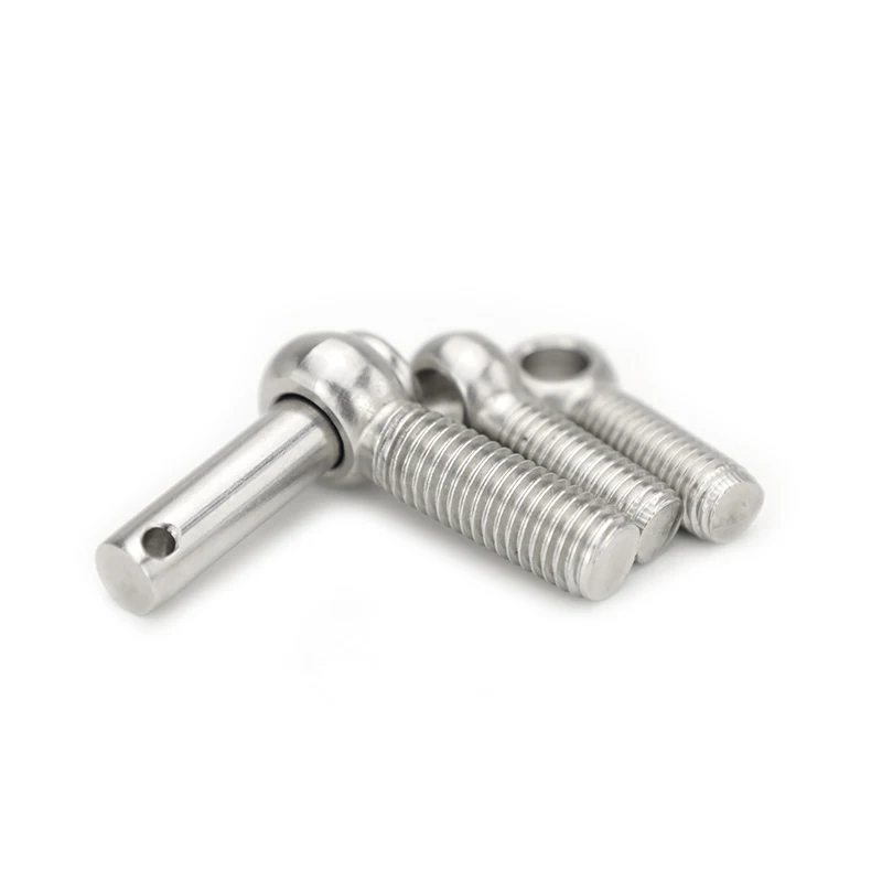 DIN444 stainless steel eye bolt fish eyes bolts with hole