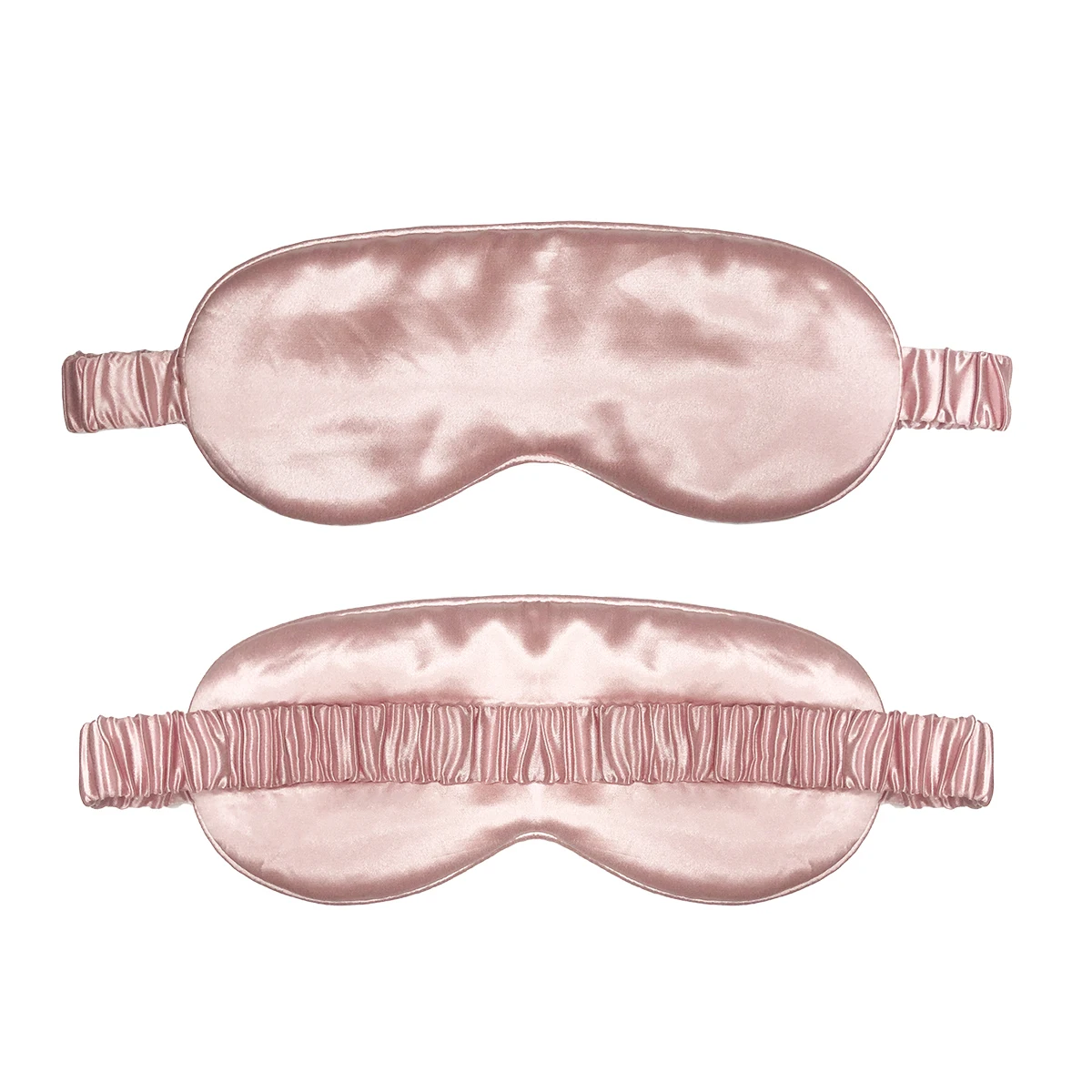 Custom Comfortable Double Layer 100% Silk Sleep Eye Mask For Sleeping