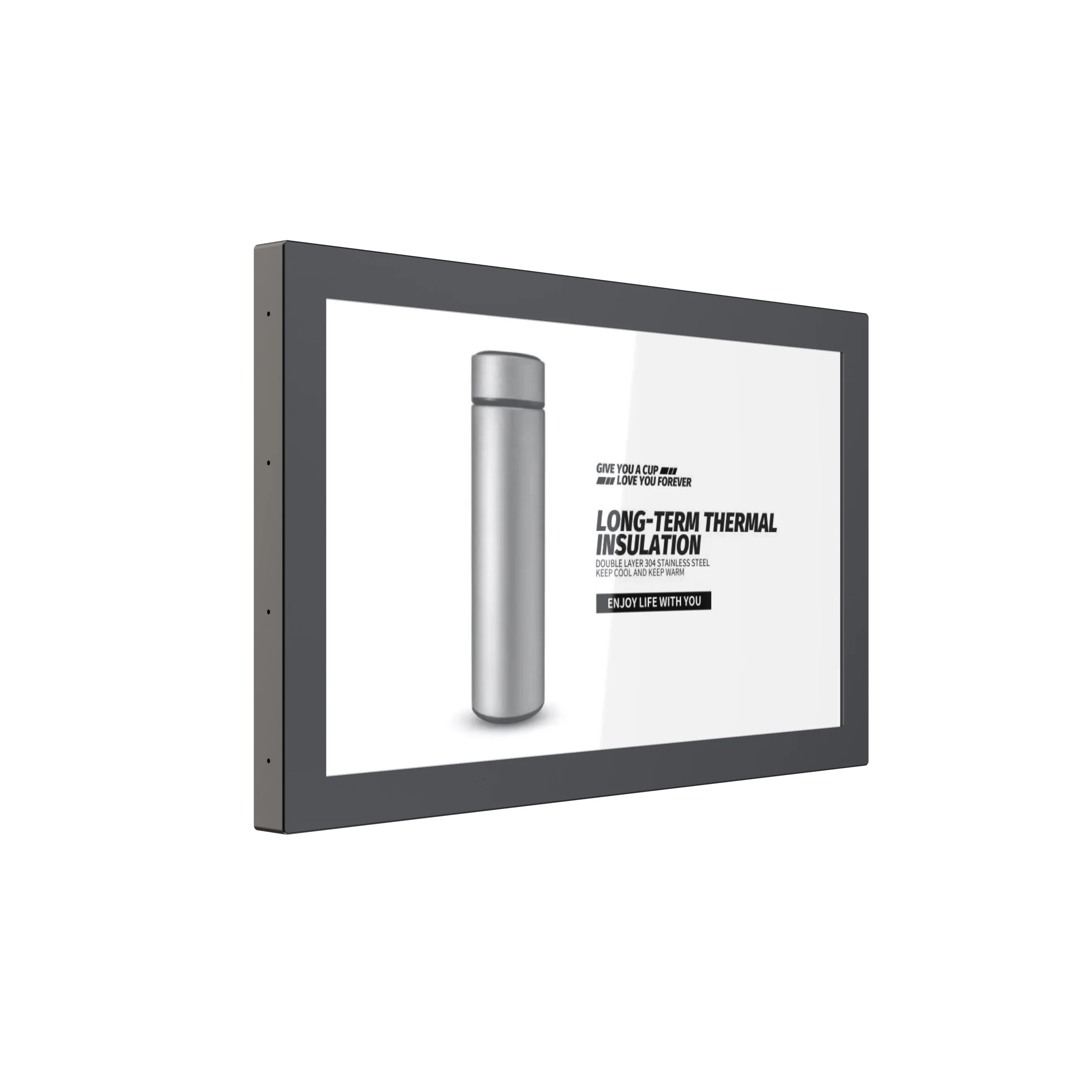 Открытый 32 дюймов Большой e-ink дисплей, автобусная остановка 32 дюймов e-ink вывесок