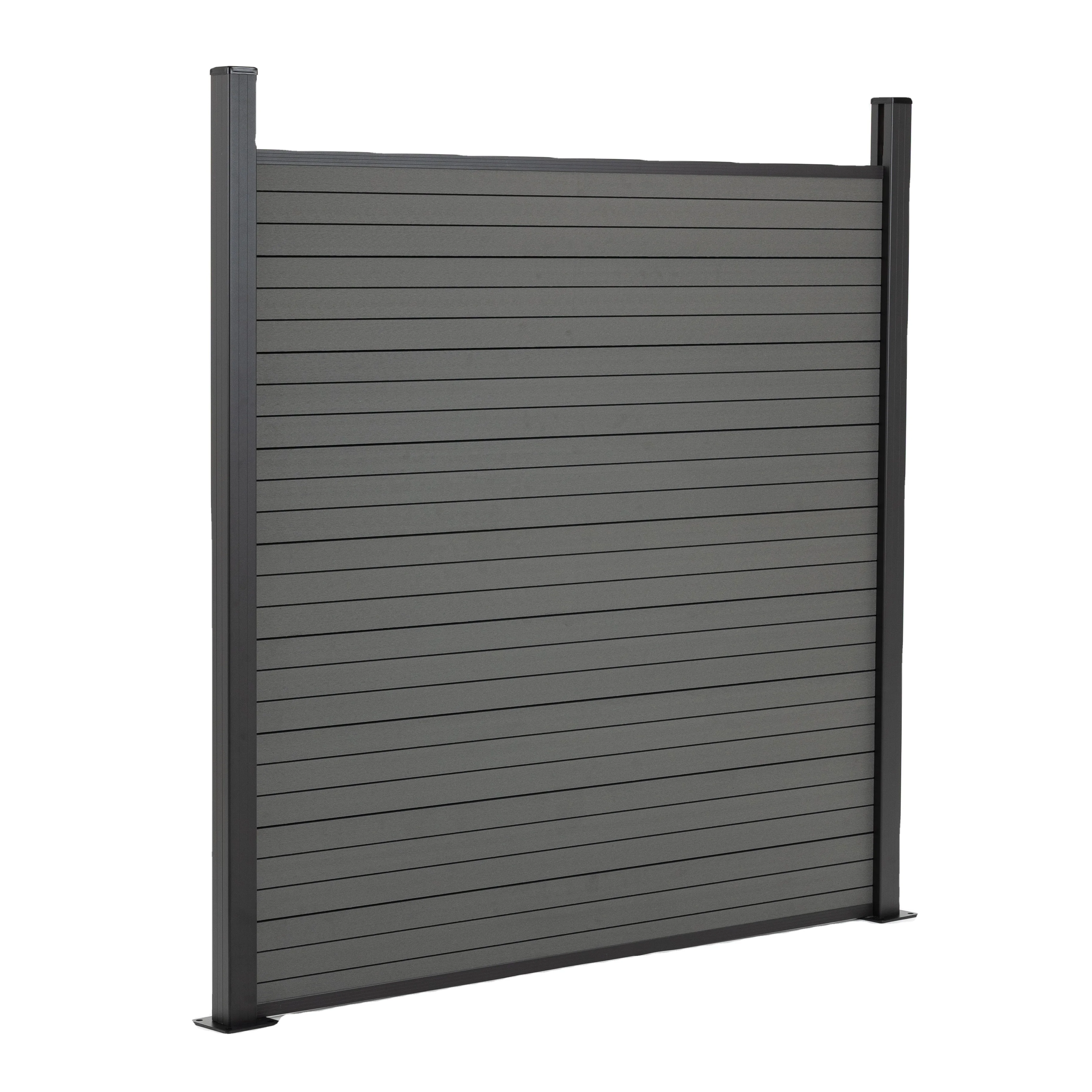 garden fence wpc fence provide good privacy better than vinyl fence alum post