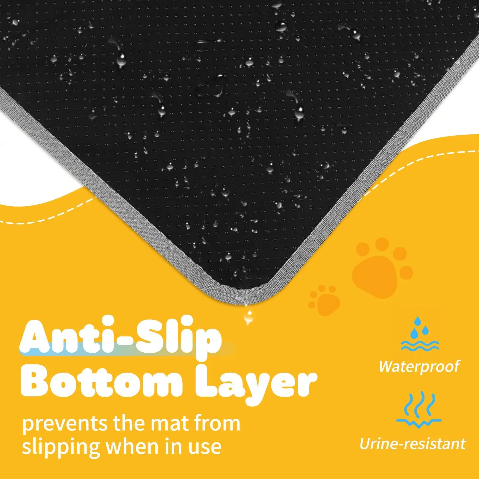 Cat Litter Mat Double Layer Honeycomb Design Breathable EVA Material Easy Clean Kitty Rug Carpet with Catcher Litter Tray Box