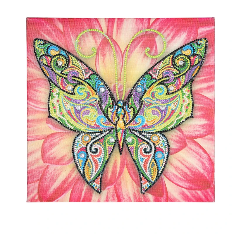 Spot Goods Wholesale Diamond Painting Kit Lion Ab Drill Animal Picture Canvas Art Living Room Decoration Diamond Painting