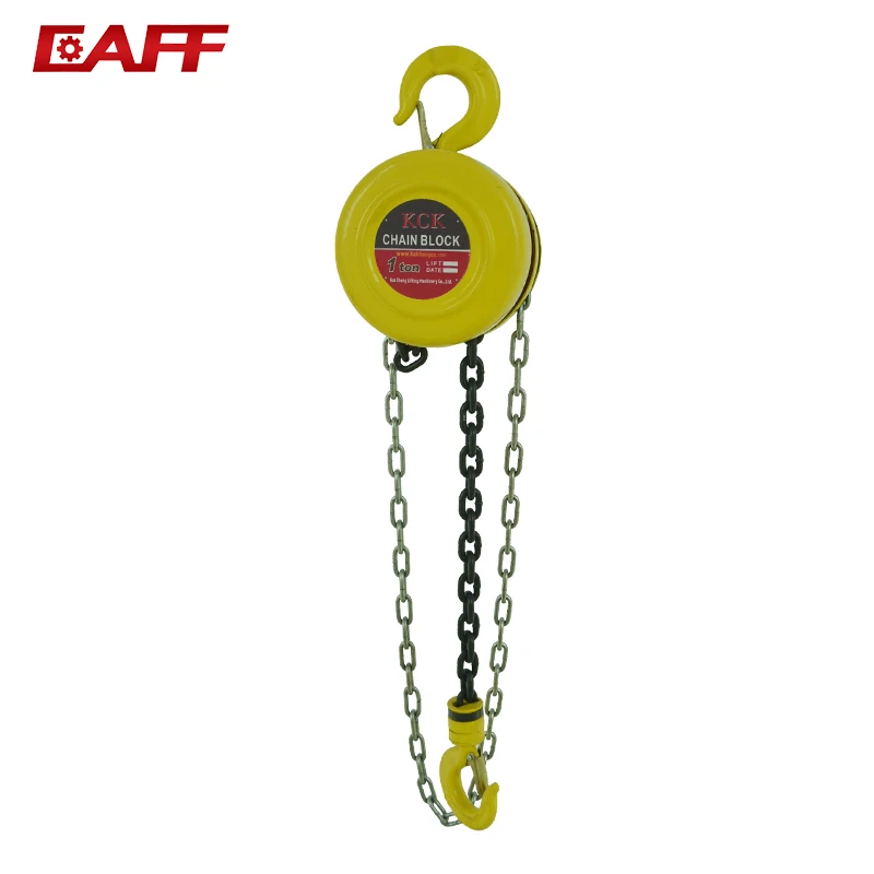 High mechanical efficiency excellent quality HSZ Series 10T 3M Chain Hoist G80 lifting chain