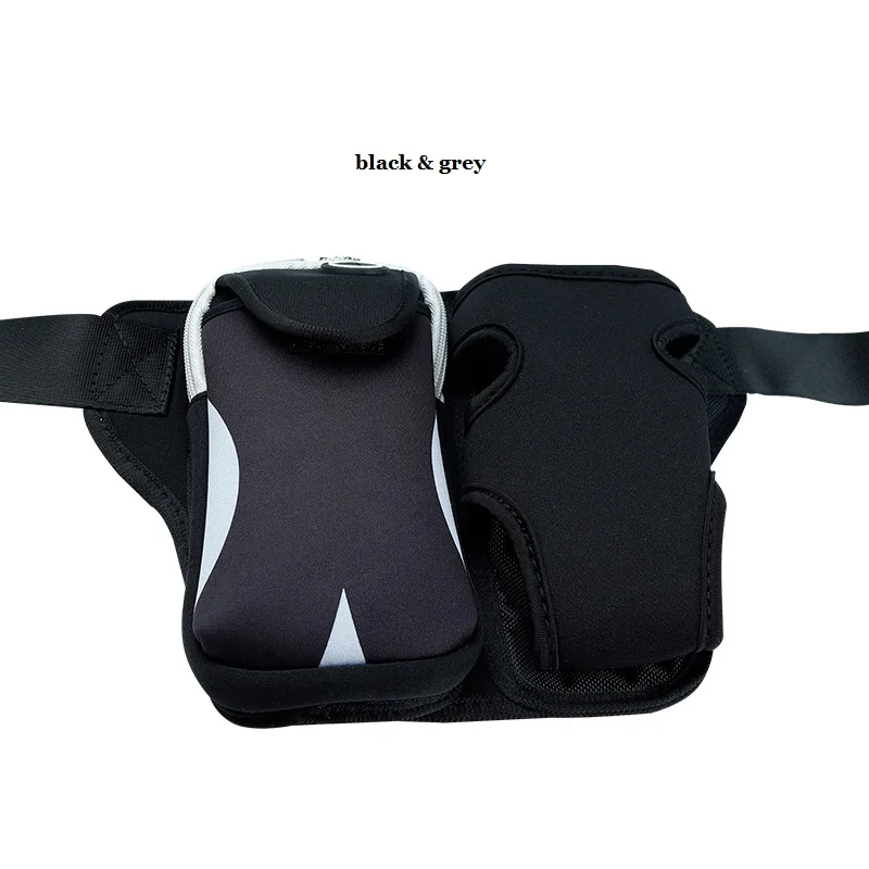 new design popular neoprene water bottle waist bag for iphone