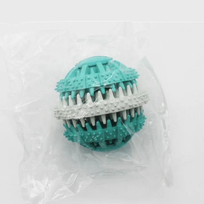 RSH Fantastic Quality Pet Toy Optional Color Chew Balls Resistant Biting Toys Dog Cat Food Leaking Puzzle Toy for Dogs Cats