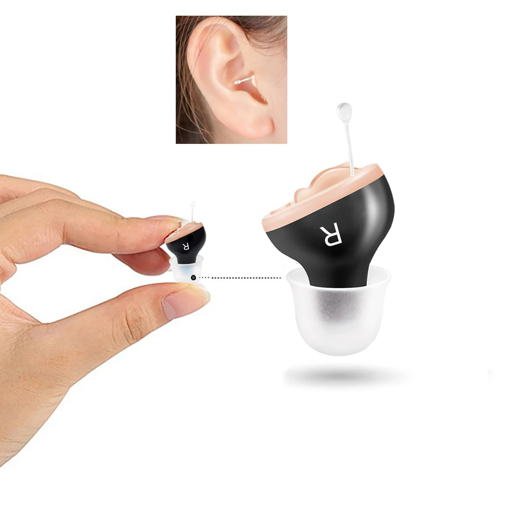 Купить phonak невидимый мини беспроводной цифровой недорогой перезаряжаемый слуховой аппарат cic для страшных