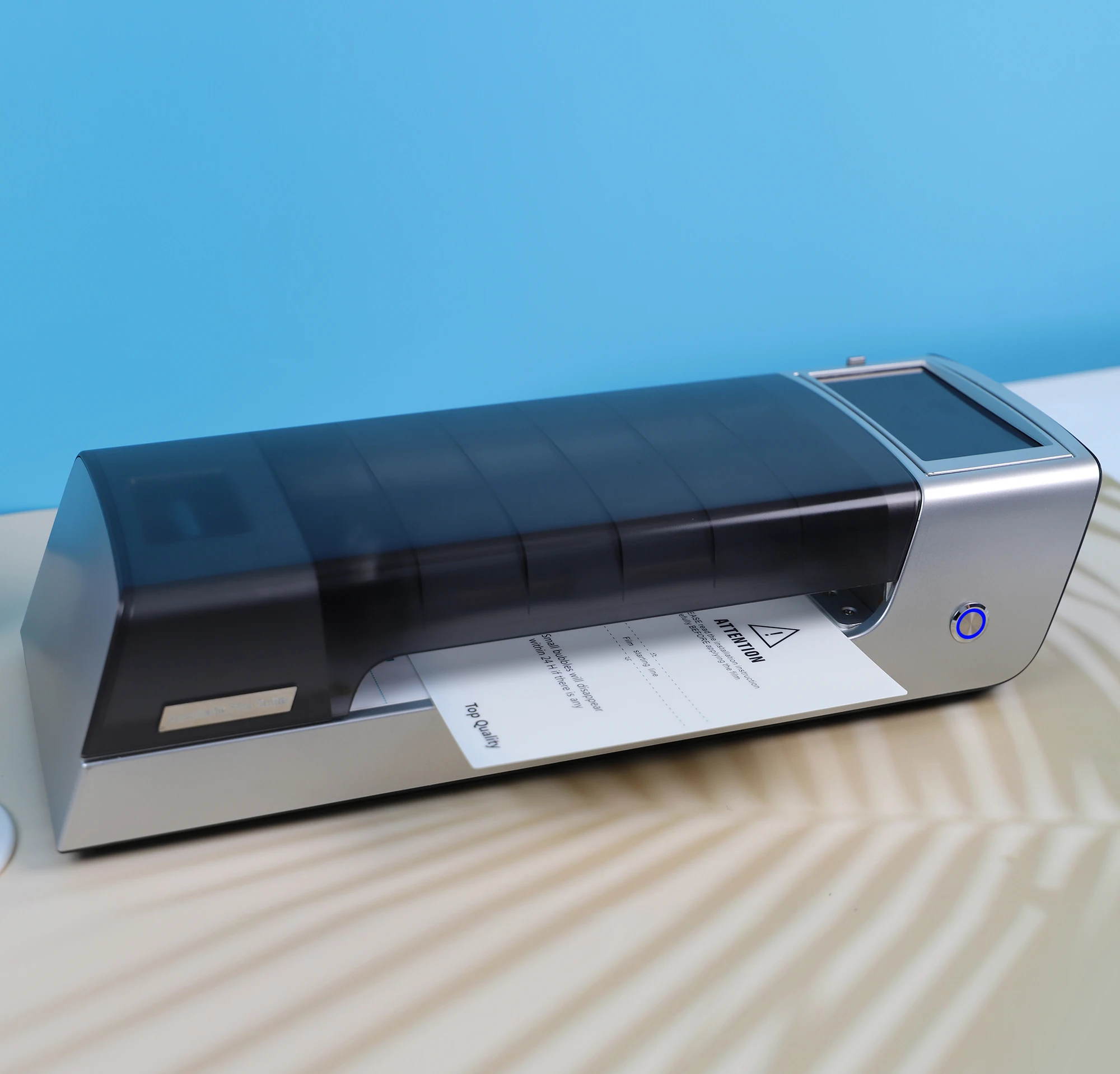 SM Intelligent Touch LCD Screen Flexible TPU Hydraulic Film Protector Cutter Machine with stylus and screen