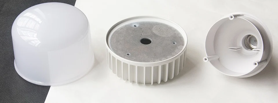 die-casting aluminum led bulb housing SKD bulb fitting T bulb light parts